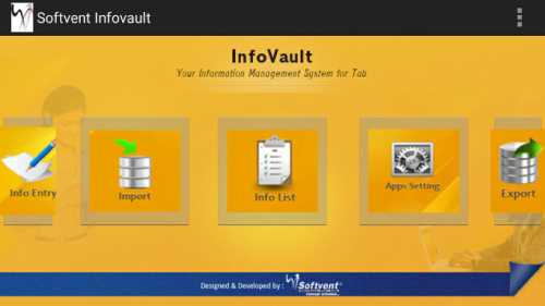 Softvent – infovault
